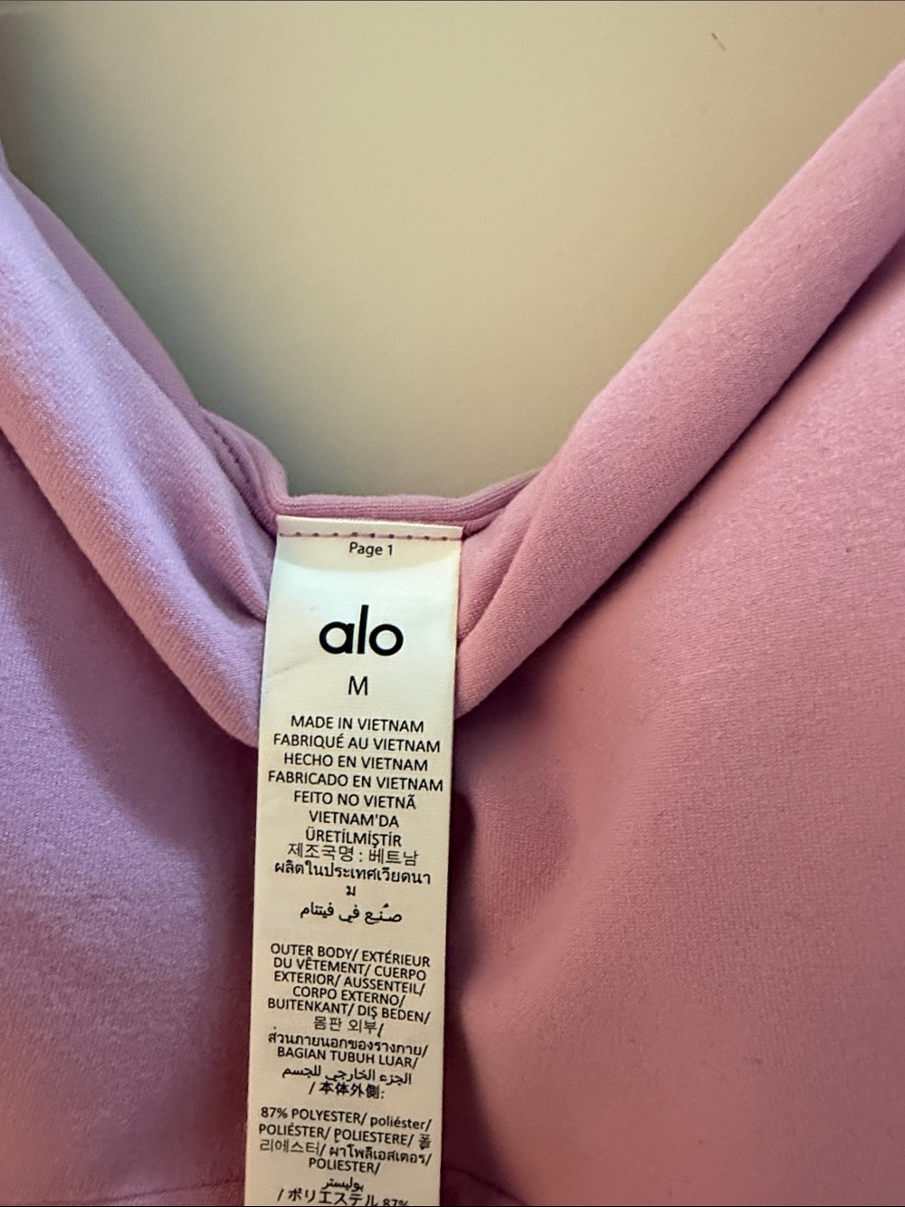 ALO Yoga Pink breakpoint Tennis Dress Sleeveless Drop-Waist Casual Dress - Picture 3 of 5